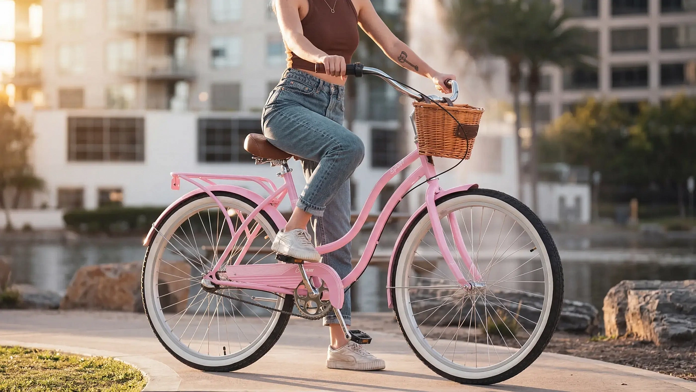 Велосипед круизер Spinn Charm 3-speed Soft Pink