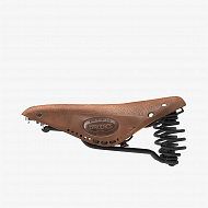 Седло для велосипеда Brooks Flyer Softened Leather Saddle Dark Tan