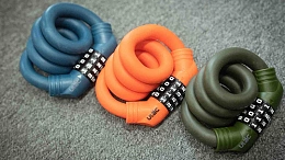 Велосипедный замок Ulac 1970 Memory Cable Lock Combo Sky Blue