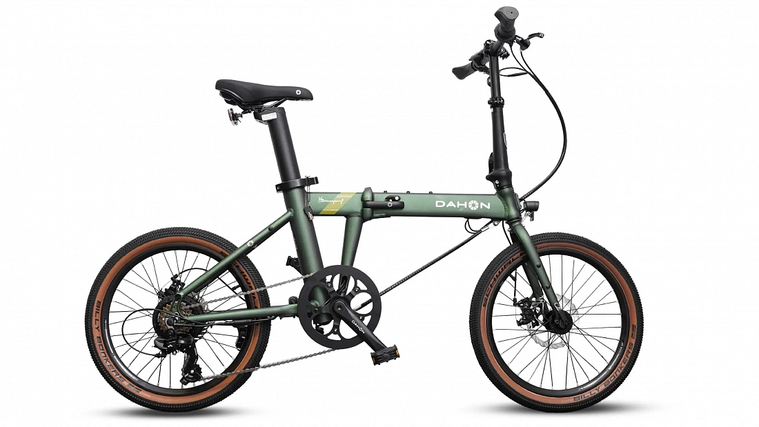 Складной электровелосипед Dahon E-Hemingway 20" Green