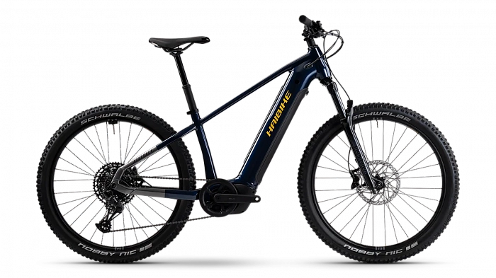 Электровелосипед Haibike AllTrack 10 27.5" S Blue/Titan/Yellow 