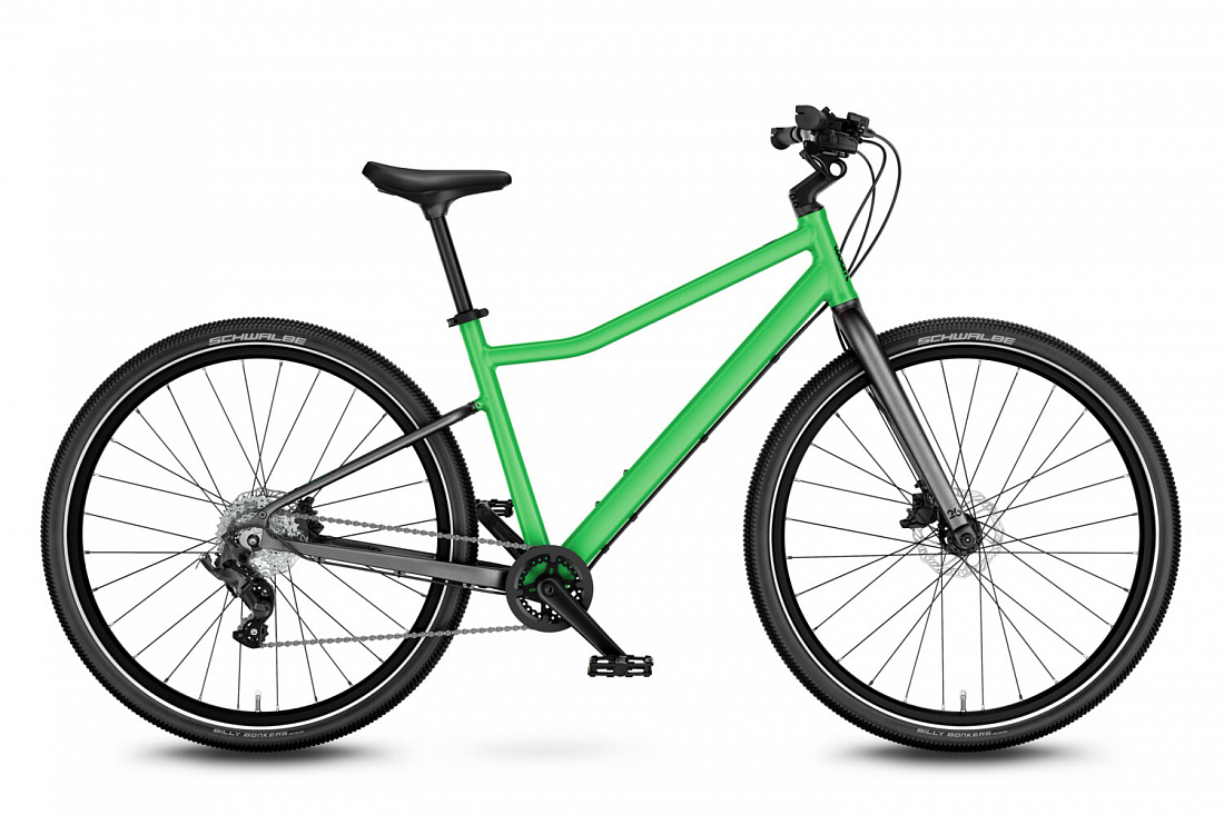 Детский велосипед Woom explore 6 jungle green 26”