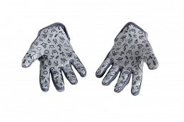 Детские перчатки Woom TENS Bike Gloves 6 grey