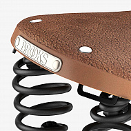 Седло для велосипеда Brooks Flyer Softened Leather Saddle Dark Tan