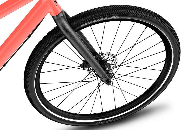 Детский велосипед Woom explore 6 neon coral 26”