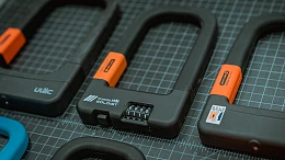 Велосипедный замок Ulac Soloist Combo Si Steel U Lock Black