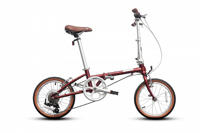 Складной велосипед Dahon Boardwalk D7 16'' Dark red