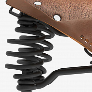 Седло для велосипеда Brooks Flyer Softened Leather Saddle Dark Tan