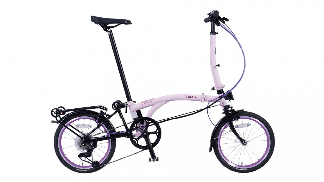 Складной велосипед Dahon Lunden D7 20" Pink Black