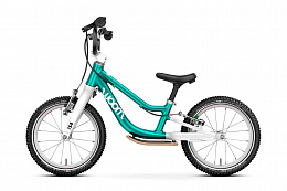 Беговел Woom go 1 PLUS metallic turquoise/petrol 14"