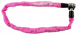 Велосипедный замок Kryptonite Cables Keeper 465 Combo Chain Lock Pink