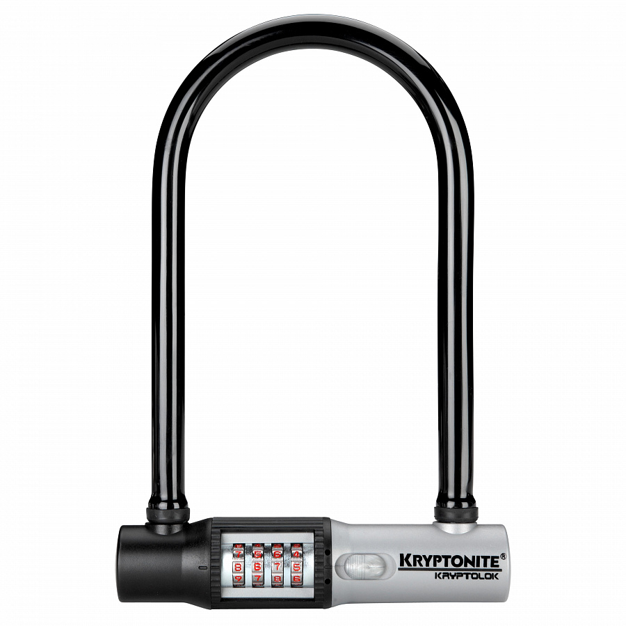Велосипедный замок Kryptonite U-lock Kryptolok Combo Black
