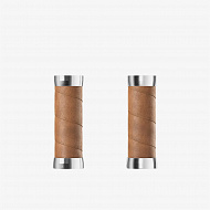 Грипсы Brooks Slender Leather Grips 100/100 Dark Tan