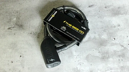 Велосипедный замок Ulac The Bee Go Alarm Cable Lock Black