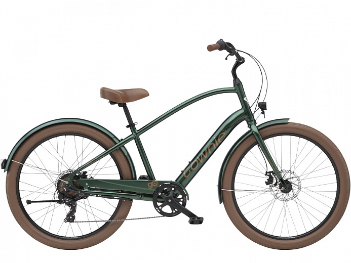 Электровелосипед Electra Townie GO! 7D EQ Step Over Evergreen Metallic