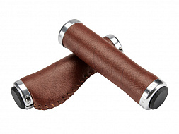 Грипсы Electra Ergo Classic Grips Faux Leather Long/Long Brown