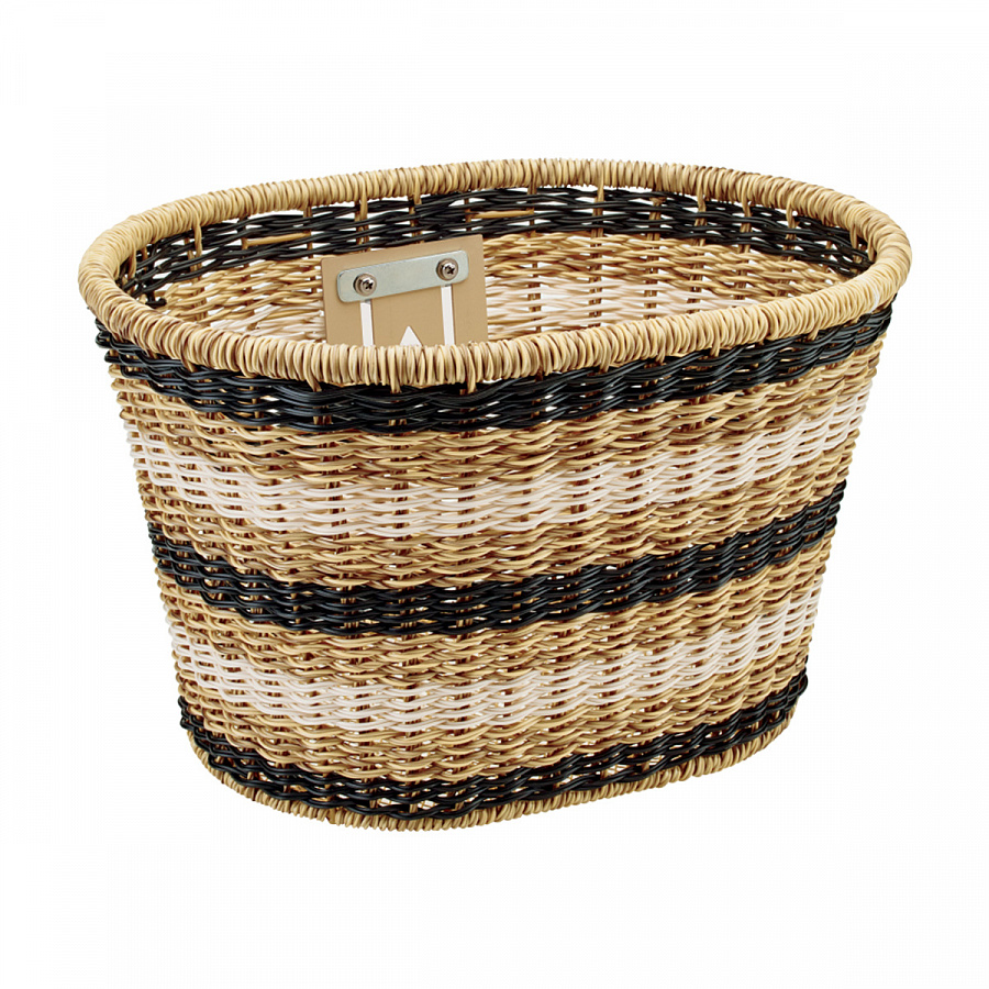 Корзина для велосипеда Electra Plastic Woven Basket Brown