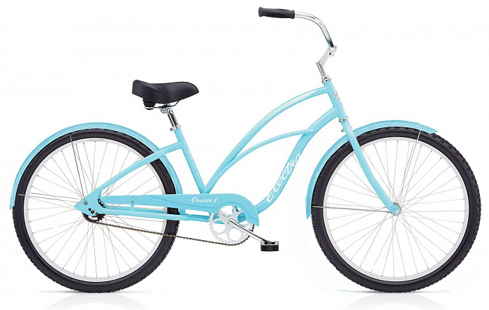 Велосипед Electra Cruiser 1 Step Thru Light Blue 24"