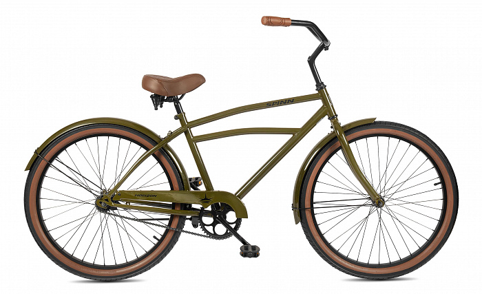 Велосипед круизер Spinn Horizon 1-speed Olive (Garage Vintage)