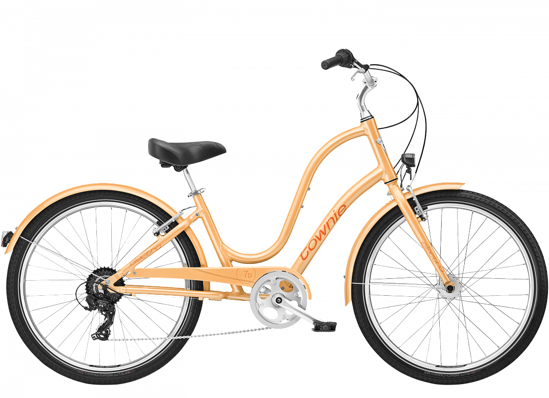 Велосипед Electra Townie Original 7D EQ Step Thru Marigold (Garage Vintage)