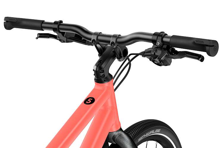 Детский велосипед Woom explore 5 neon coral 24”