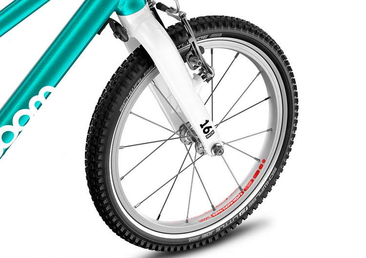 Детский велосипед Woom go 3 metallic turquoise/petrol 16