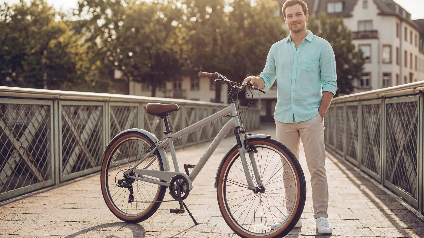 Велосипед круизер Spinn Uptown Men Cement Grey