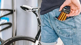 Велосипедный замок Ulac Aeroblade Mini Folding Lock Black
