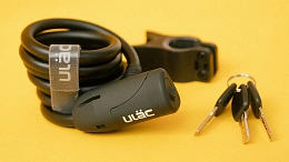 Велосипедный замок Ulac Bauhaus Cable Lock Orange