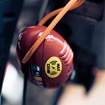 Велосипедный замок Ulac Air Alarm Disc Lock Orange