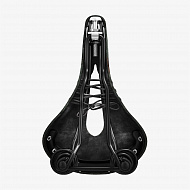 Седло для велосипеда Brooks Flyer Carved Leather Saddle Black