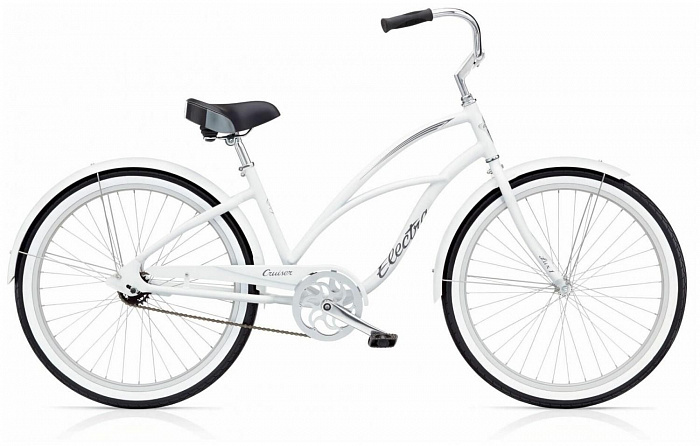 Велосипед Electra Cruiser Lux 3i Step Thru White 24"
