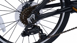 Складной велосипед Dahon Hit D6 20" Black
