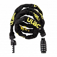 Велосипедный замок Ulac 52nd Street Steel Chain Lock Combo Black