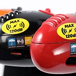 Велосипедный замок Ulac Air Alarm Disc Lock Orange