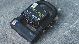 Велосипедный замок Ulac Stockholm Si Steel Shackle Lock Neon