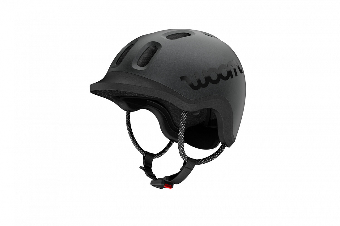 Детский шлем Woom READY Kids' Helmet charcoal metallic XS