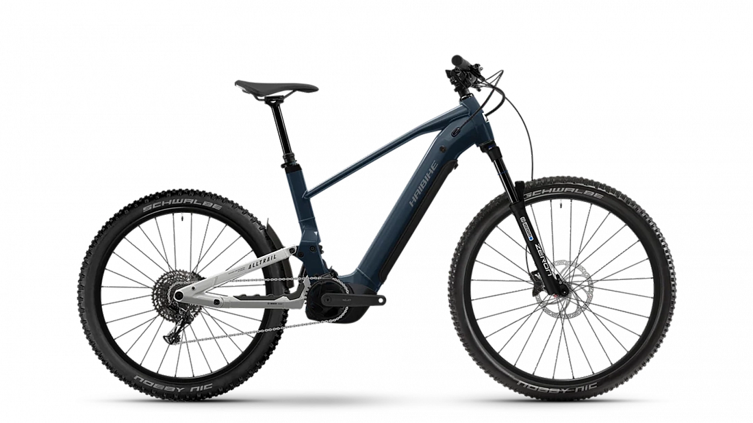 Электровелосипед Haibike AllTrail 4 Nebular Royal Blue XL