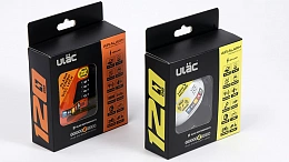 Велосипедный замок Ulac Air Alarm Combo Disc Lock Sky