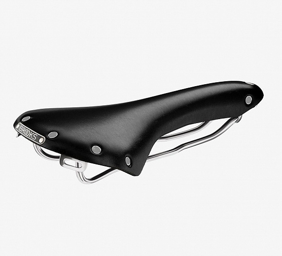Седло для велосипеда Brooks B15 Swallow Leather Saddle Black