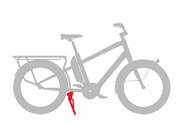 Подножка для велосипеда Benno Boost Dual Kickstand Black