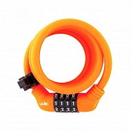 Велосипедный замок Ulac Zen Master Cable Lock Combo Orange