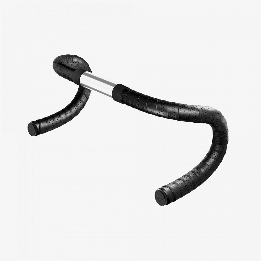 Обмотка на руль Brooks Leather Bar Tape Black