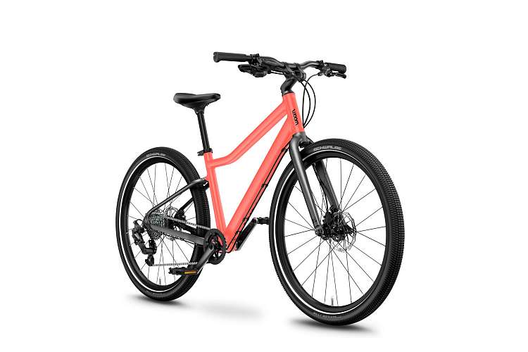 Детский велосипед Woom explore 5 neon coral 24”