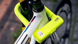 Велосипедный замок Ulac Stockholm Si Steel Shackle Lock Neon