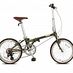 Складной велосипед Dahon Boardwalk D8 20'' Oliver green