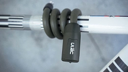 Велосипедный замок Ulac Avenir Memory Cable Lock Rosa