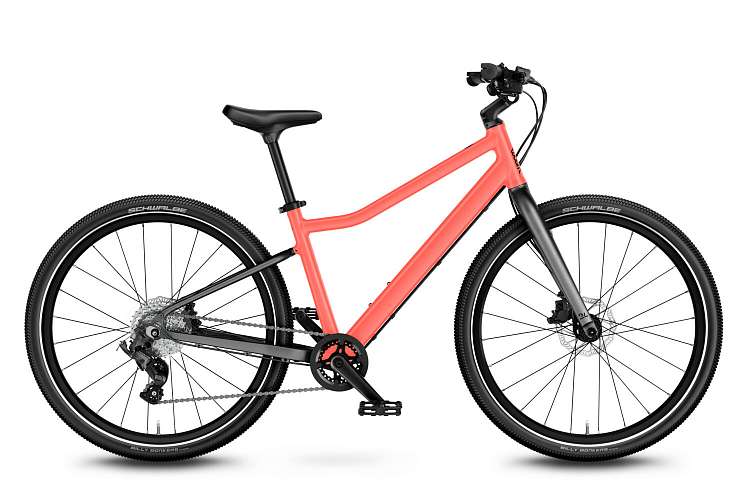 Детский велосипед Woom explore 5 neon coral 24”