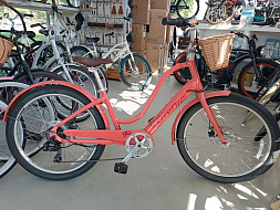 Электровелосипед Electra Townie GO! 7D EQ Step Thru Guava (Garage Vintage)