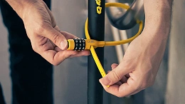 Велосипедный замок Ulac Air Just Z-tie Lock Combo Black